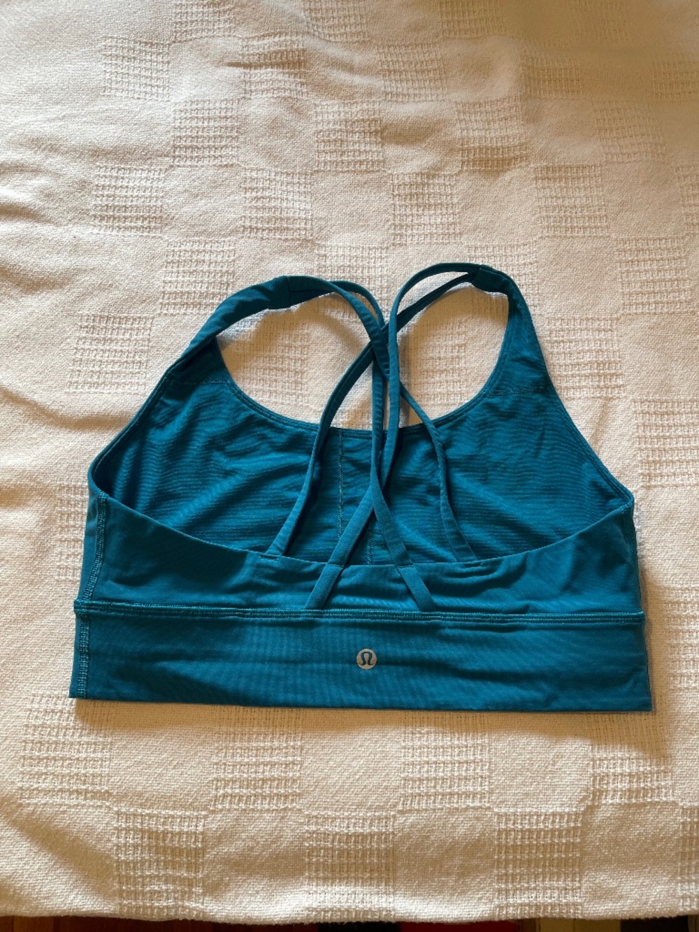 Lululemon Energy Longline Bra - Blue Borealis
